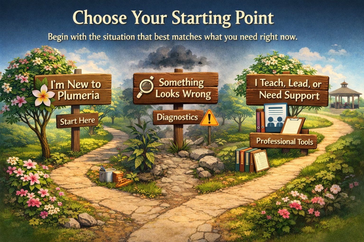 Choose your plumeria path