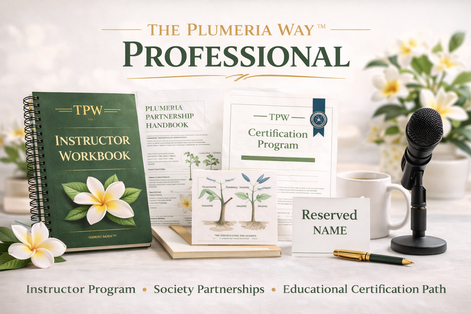 The Plumeria Way Professional resources for instructors, societies, nurseries, and organizations