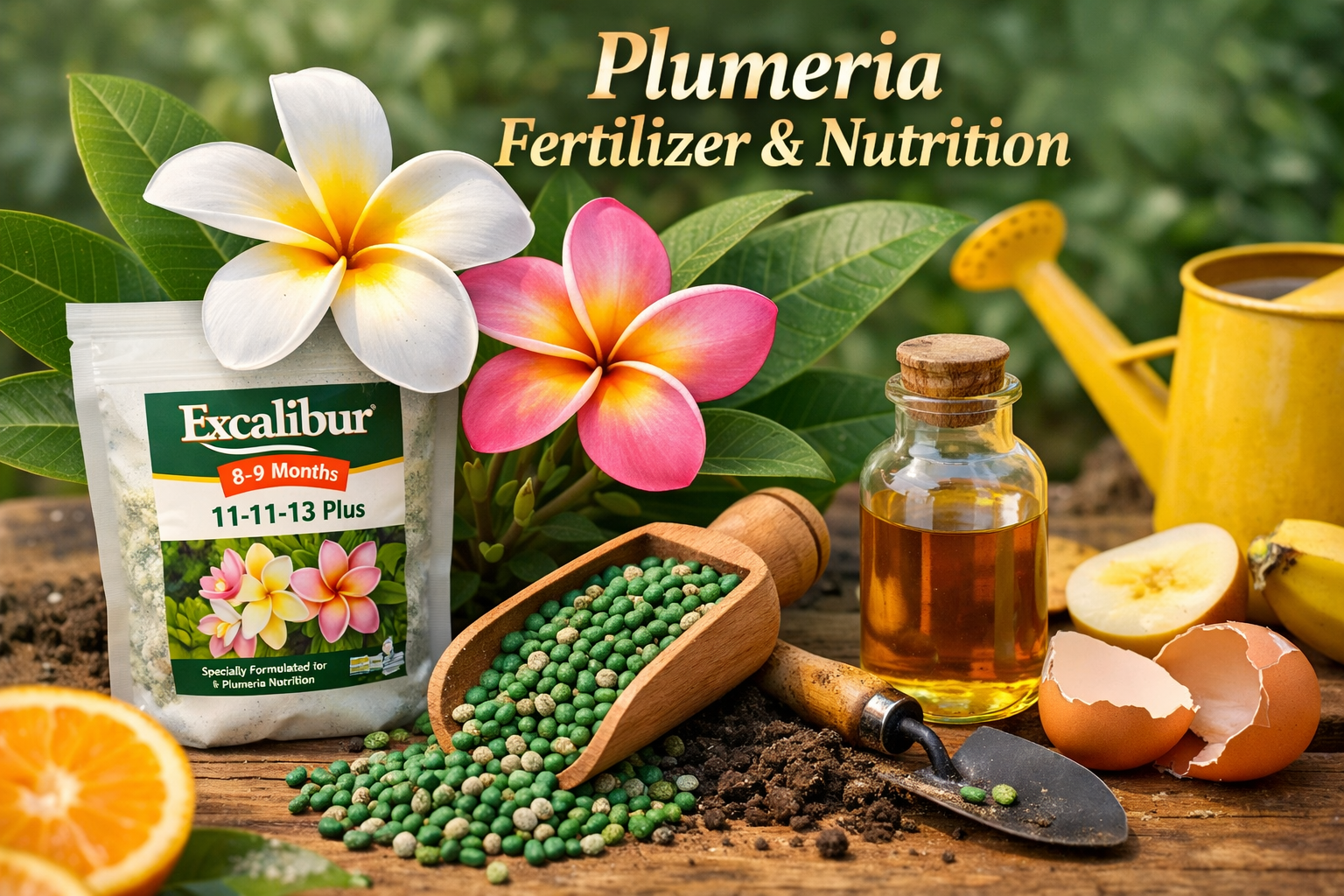 The Plumeria Way Fertilizer and Nutrition Learning Path showing fertilizer timing and disciplined feeding for plumeria