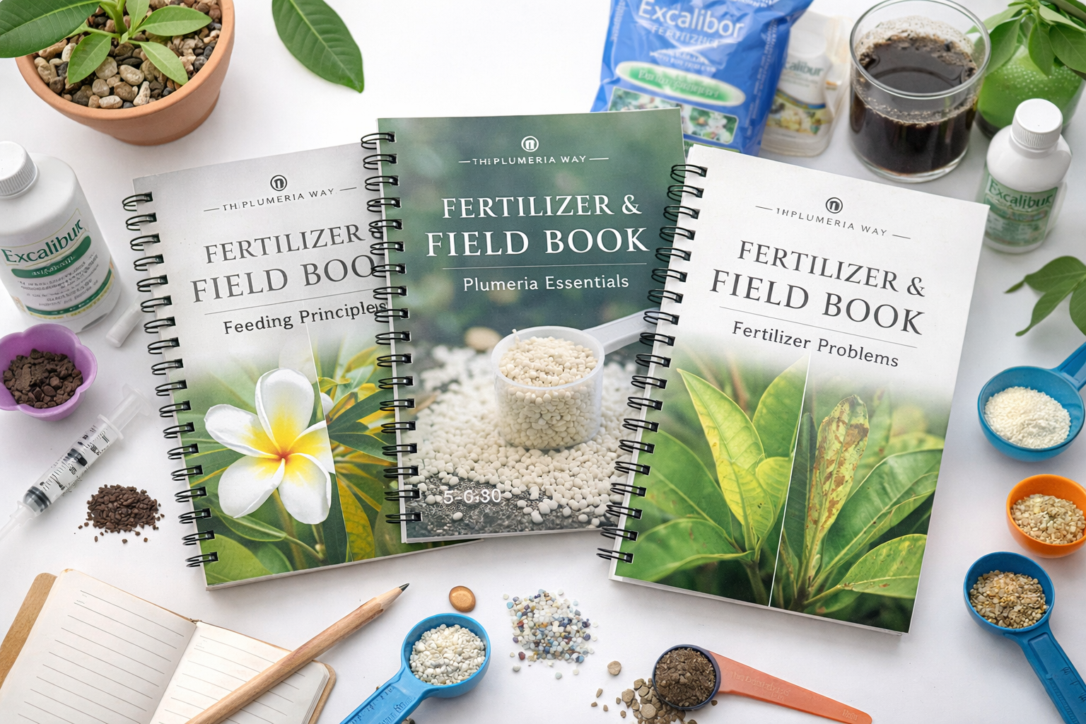 The Plumeria Way Fertilizer and Nutrition Field Books