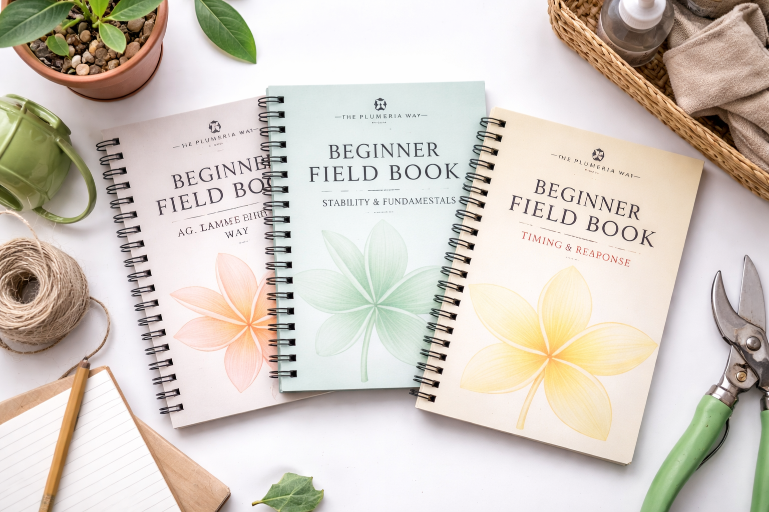 The Plumeria Way Beginner Field Books