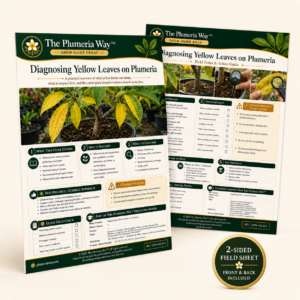 The Plumeria Way™ Grow Guide — Diagnosing Yellow Leaves on Plumeria