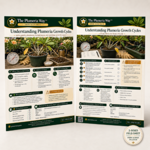 The Plumeria Way™ Grow Guide — Understanding Plumeria Growth Cycles