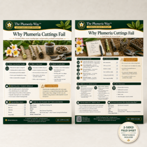 The Plumeria Way™ Grow Guide — Why Plumeria Cuttings Fail